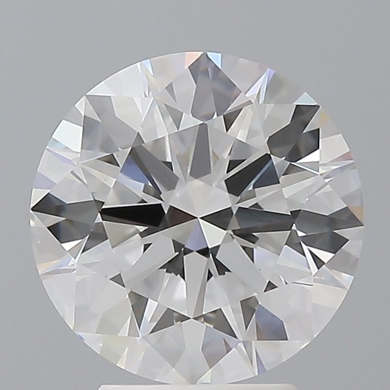 Ideal Loose Lab Diamond IGI Round 3.59ct E VVS2: Ideal Loose Lab Diamond IGI Round 3.59ct E VVS2 3.59ct ideal loose lab-grown round diamond with E color and VVS2 clarity, featuring excellent polish and symmetry, measuring 9.9L x 9.93W x 5.98H, certi