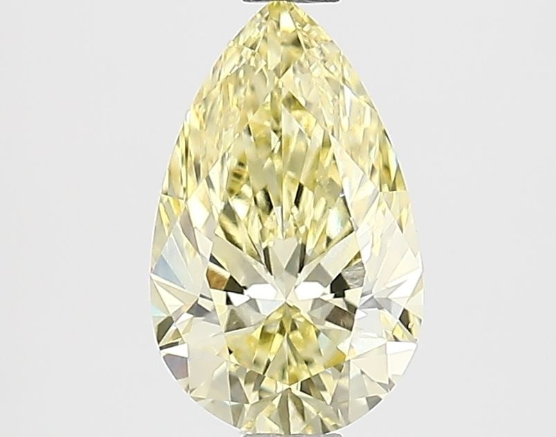 Loose Lab Diamond IGI Pear 1.12ct Fancy Yellow VVS2: Loose Lab Diamond IGI Pear 1.12ct Fancy Yellow VVS2 Loose Lab Diamond IGI Pear 1.12ct Fancy Yellow VVS2, with dimensions of 9.26L x 5.7W x 3.55H, is certified by IGI. Item Specifics: Source: This Is A