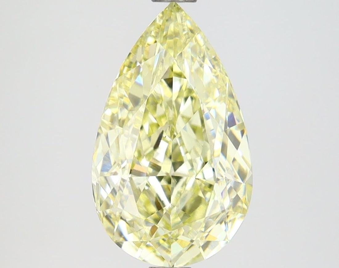 IGI 3.02ct Pear Fancy Yellow VS1 - Loose Lab Diamond: IGI 3.02ct Pear Fancy Yellow VS1 - Loose Lab Diamond Loose lab-grown diamond weighing 3.02 ct in a pear shape, Fancy Yellow color and VS1 clarity, excellent polish and symmetry; certified by IGI. Item