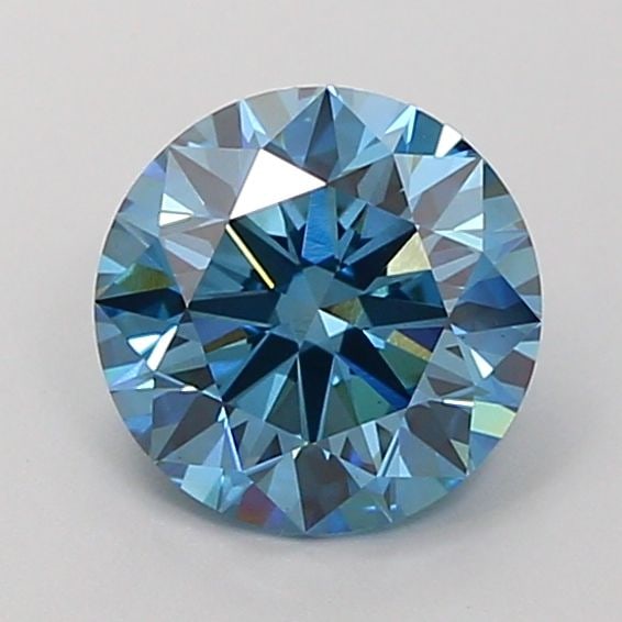Ideal Loose Lab Diamond 1.95ct Fancy Vivid Blue Round VS1 - IGI: Ideal Loose Lab Diamond 1.95ct Fancy Vivid Blue Round VS1 - IGI Ideal loose lab diamond weighing 1.95ct with a fancy vivid blue color and VS1 clarity, certified by IGI. Measurements are 7.96mm x 8.01m