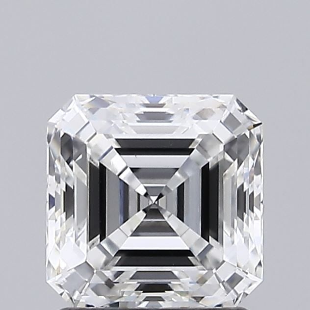 Loose Lab Diamond IGI Square Emerald 1.61ct F VS1: Loose Lab Diamond IGI Square Emerald 1.61ct F VS1 Loose Lab Diamond IGI Square Emerald 1.61ct, color F, clarity VS1, with excellent polish and symmetry. Certified by IGI, measuring 6.45L x 6.43W x 4.4