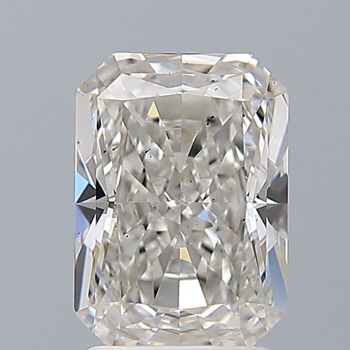 Loose Lab Diamond IGI Radiant 2.14ct G VS2: Loose Lab Diamond IGI Radiant 2.14ct G VS2 IGI certified loose lab diamond, radiant cut, 2.14 carats, color G, clarity VS2, featuring excellent polish and symmetry; measures 8.95L x 6.39W x 4.24H. Ite