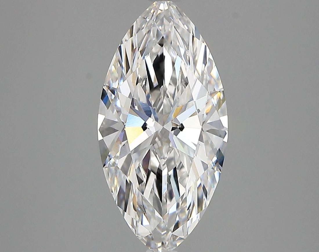 Loose Lab Diamond 2.7ct D VVS1 - IGI Marquise: Loose Lab Diamond 2.7ct D VVS1 - IGI Marquise Loose lab-grown diamond weighing 2.7ct, marquise cut, with D color and VVS1 clarity. Certified by IGI, measuring 14.97L x 7.38W x 4.43H. Item Specifics: