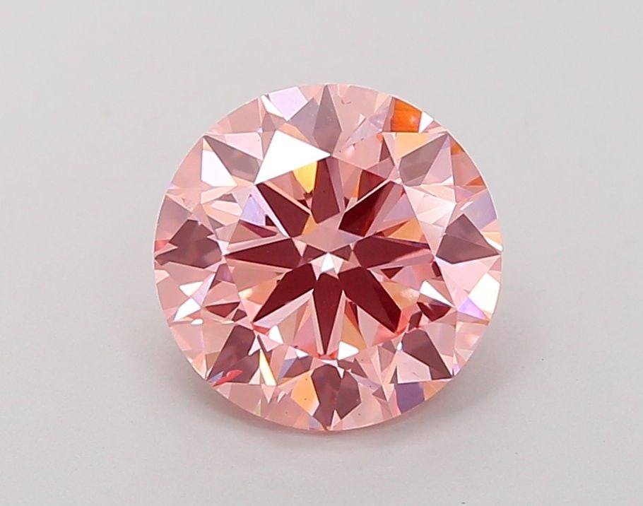 Loose Lab Diamond IGI Round 3.0ct Fancy Vivid Pink VS2: Loose Lab Diamond IGI Round 3.0ct Fancy Vivid Pink VS2 Loose Lab Diamond, IGI certified, Round cut, 3.0ct, Fancy Vivid Pink, Clarity VS2, with measurements of 9.2L x 9.27W x 5.58H. Item Specifics: Sou