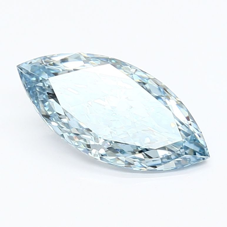 Loose Lab Diamond IGI Marquise 1.64ct Fancy Intense Blue VS1 (1 of 1)