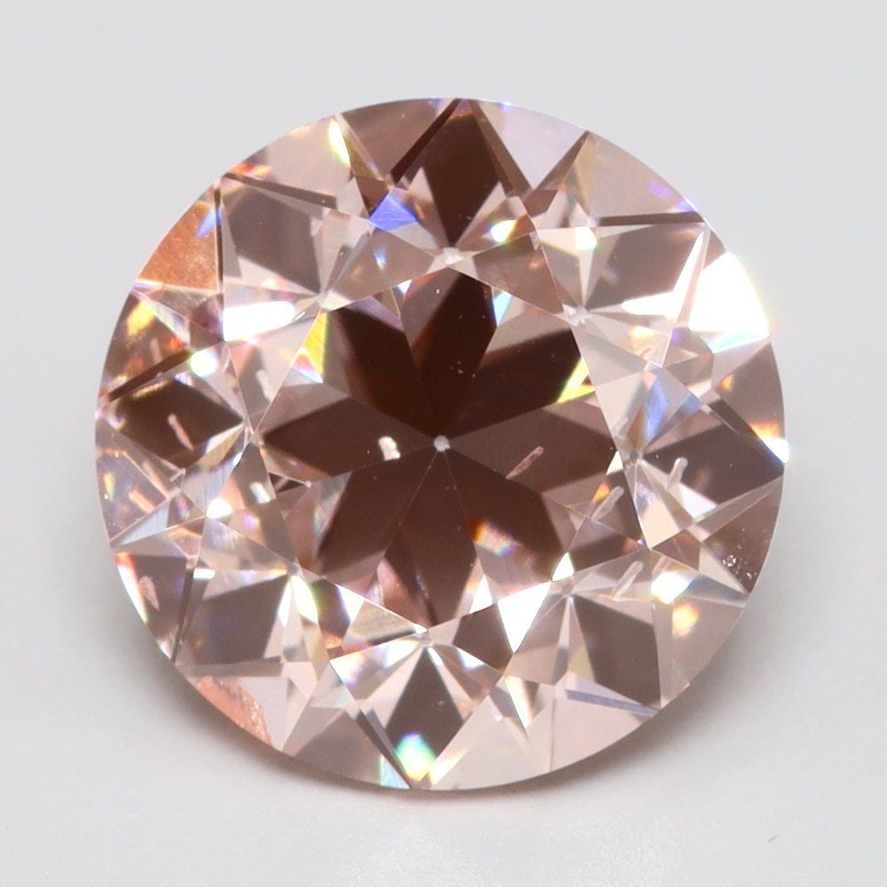 Loose Lab Diamond IGI European Cut 2.0ct Fancy Intense Pink SI1: Loose Lab Diamond IGI European Cut 2.0ct Fancy Intense Pink SI1 Loose Lab Diamond, IGI certified, 2.0ct with a Fancy Intense Pink color and SI1 clarity, showcasing excellent polish and symmetry, measu