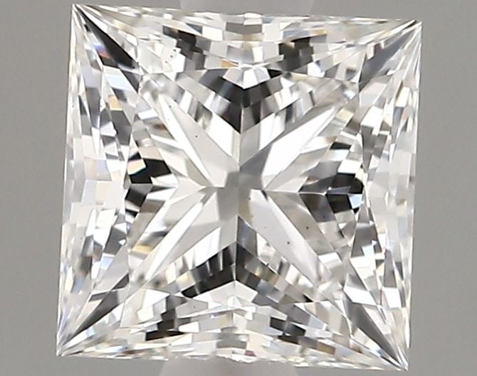 Loose Lab Diamond IGI Princess 1.04ct E VS2: Loose Lab Diamond IGI Princess 1.04ct E VS2 Loose Lab Diamond, IGI certified, weighing 1.04ct with a princess cut, E color, and VS2 clarity. Measurements are 5.52L x 5.51W x 3.91H. Item Specifics: Sou