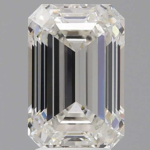 Loose Lab Diamond 3.56ct G VVS2 - IGI Emerald: Loose Lab Diamond 3.56ct G VVS2 - IGI Emerald Loose lab-grown diamond weighing 3.56 carats with an emerald cut, color G, clarity VVS2, and IGI certification. Measurements are 10.61mm L x 7.0mm W x 4.8