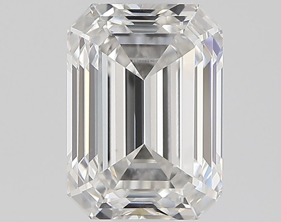 Loose Lab Diamond IGI Emerald 1.01ct G VVS2: Loose Lab Diamond IGI Emerald 1.01ct G VVS2 Loose Lab Diamond, IGI certified, 1.01ct, Emerald cut, G color, VVS2 clarity, with excellent polish and symmetry, measuring 6.52L x 4.71W x 3.21H. Item Spec