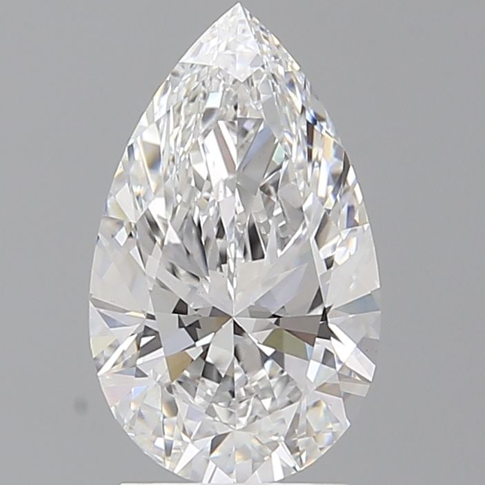 Loose Lab Diamond 2.5ct D VS1 - IGI Pear: Loose Lab Diamond 2.5ct D VS1 - IGI Pear Loose lab-grown diamond weighing 2.5ct, pear cut, color D, clarity VS1, with measurements of 12.36L x 7.46W x 4.59H, certified by IGI with excellent polish and