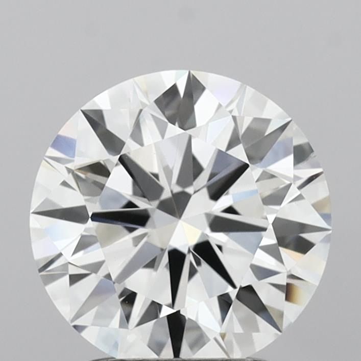 Ideal Loose Lab Diamond IGI Round 2.01ct E VS2: Ideal Loose Lab Diamond IGI Round 2.01ct E VS2 Ideal loose lab diamond of 2.01ct in a round cut, featuring E color and VS2 clarity, certified by IGI. Dimensions are 8.07L x 8.11W x 4.92H. Item