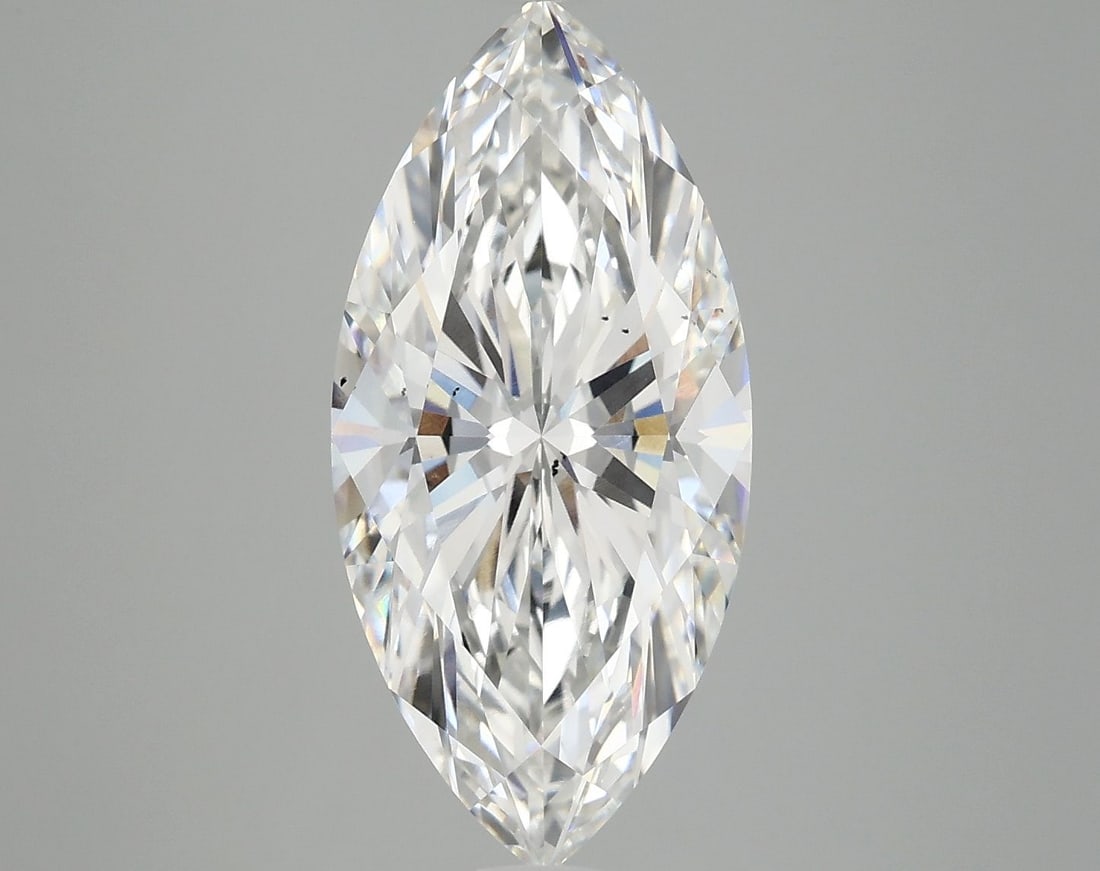 Loose Lab Diamond 4.09ct Marquise E VS2 - IGI: Loose Lab Diamond 4.09ct Marquise E VS2 - IGI Loose lab diamond of 4.09ct, color E, VS2 clarity, with excellent polish and symmetry, certified by IGI. Size measures 17.01L x 8.12W x 5.16H. Item