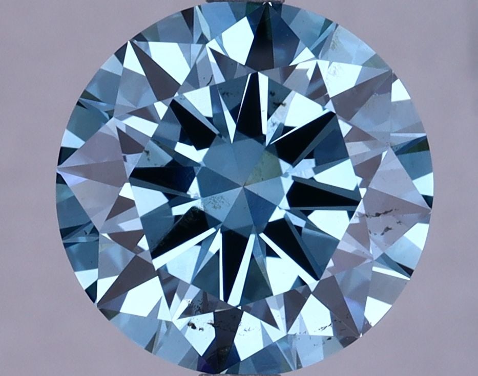 Loose Lab Diamond IGI Round 3.55ct Fancy Vivid Blue VS1: Loose Lab Diamond IGI Round 3.55ct Fancy Vivid Blue VS1 Lab-created round diamond, 3.55ct, fancy vivid blue color, clarity VS1, good polish and symmetry, certified by IGI. Item Specifics: Source: This
