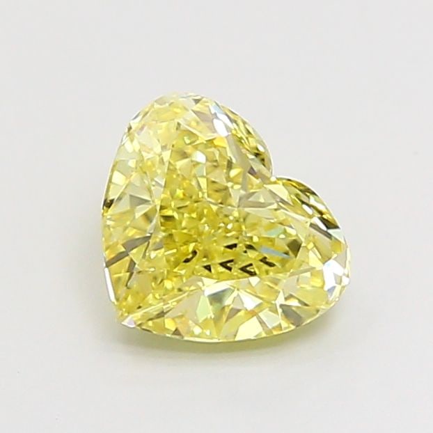 Loose Lab Diamond IGI Heart 1.5ct Fancy Intense Yellow VS2: Loose Lab Diamond IGI Heart 1.5ct Fancy Intense Yellow VS2 This Loose Lab Diamond is a 1.5ct heart cut with a Fancy Intense Yellow color and VS2 clarity, certified by IGI, and measures 6.63L x 7.77W x