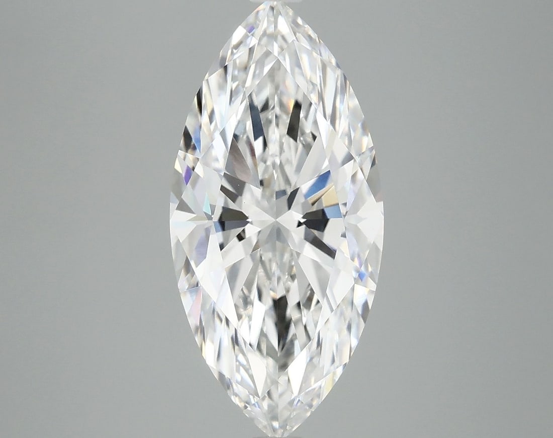 Loose Lab Diamond IGI Marquise 4.06ct E VS1: Loose Lab Diamond IGI Marquise 4.06ct E VS1 Loose Lab Diamond weighing 4.06ct with a marquise cut, color E, clarity VS1, and excellent polish and symmetry. Certified by IGI, measurements are 16.81L x