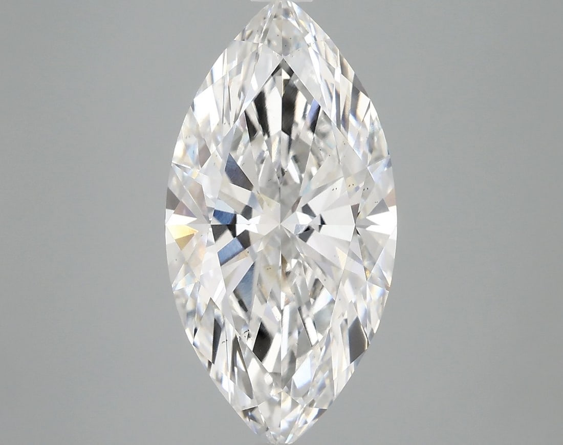 Marquise IGI 4.08ct E VS2 - Loose Lab Diamond: Marquise IGI 4.08ct E VS2 - Loose Lab Diamond Loose lab-grown IGI certified diamond, 4.08ct, in E color and VS2 clarity. It features excellent polish and symmetry, with measurements of 16.73L x 8.52W