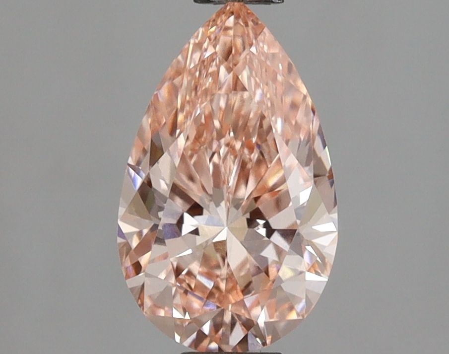 Loose Lab Diamond IGI Pear 1.08ct Fancy Intense Pink VVS2: Loose Lab Diamond IGI Pear 1.08ct Fancy Intense Pink VVS2 Loose lab-grown diamond, 1.08ct pear, color Fancy Intense Pink, clarity VVS2, featuring EX polish and VG symmetry, certified by IGI. Item Spec