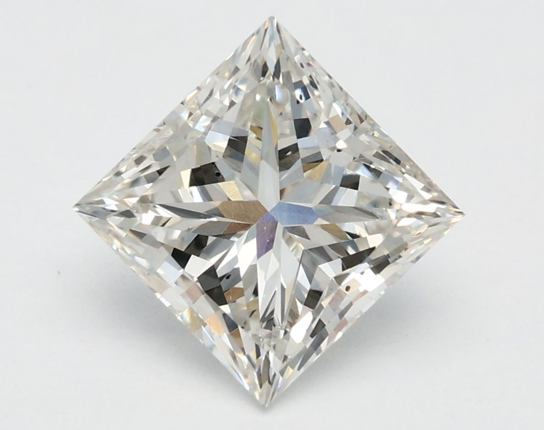 Loose Lab Diamond 2.09ct IGI Princess H VS2: Loose Lab Diamond 2.09ct IGI Princess H VS2 Loose Lab Diamond weighing 2.09ct with a Princess shape, H color, VS2 clarity, and IGI certification; its dimensions are 6.98L x 6.98W x 4.94H. Item Specifi