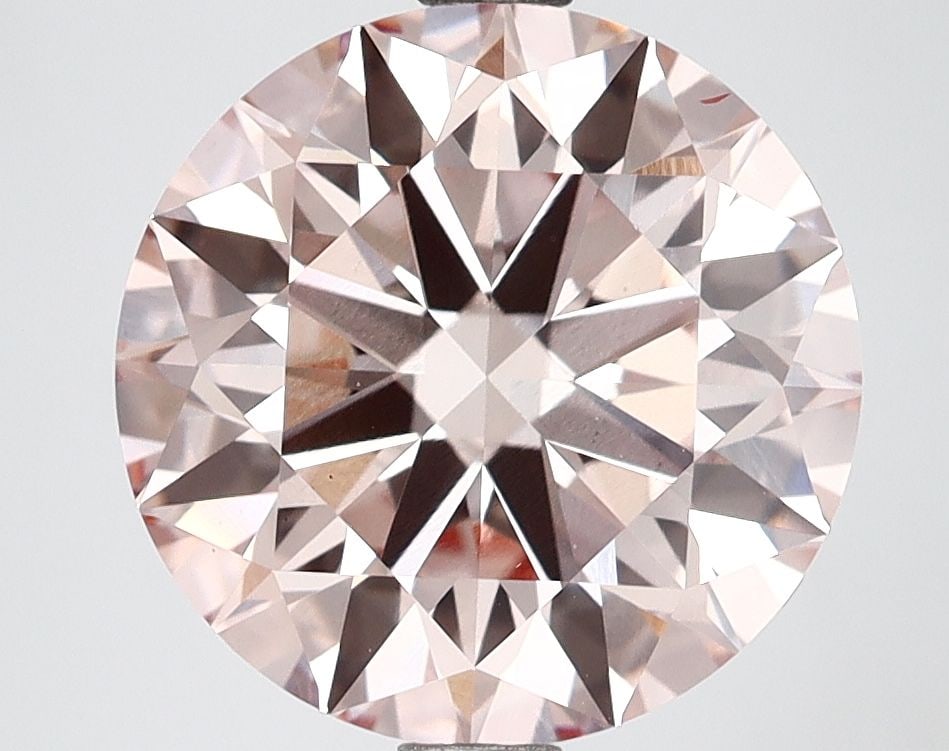 Ideal Loose Lab Diamond IGI Round 4.01ct Fancy Pink VS1: Ideal Loose Lab Diamond IGI Round 4.01ct Fancy Pink VS1 This Ideal Loose Lab Diamond IGI Round weighs 4.01ct, features a Fancy Pink color, VS1 clarity, and is certified by IGI, exhibiting ideal cut wi
