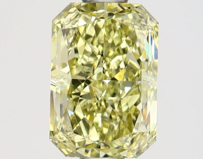 Loose Lab Diamond IGI Radiant 1.11ct Fancy Intense Yellow VVS2: Loose Lab Diamond IGI Radiant 1.11ct Fancy Intense Yellow VVS2 Loose lab-grown diamond weighing 1.11ct, certified by IGI, in a radiant cut with Fancy Intense Yellow color and VVS2 clarity; measurement