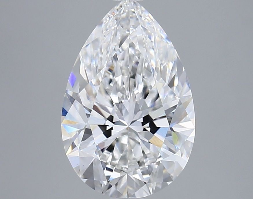 Loose Lab Diamond IGI Pear 2.61ct D VS1 (1 of 1)