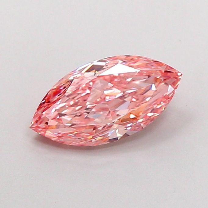 Loose Lab Diamond IGI Marquise 1.53ct Fancy Vivid Pink VS2: Loose Lab Diamond IGI Marquise 1.53ct Fancy Vivid Pink VS2 Loose Lab Diamond, 1.53ct, Marquise cut, featuring Fancy Vivid Pink color and VS2 clarity. IGI certified, measurements are 10.95L X 5.59W X 3