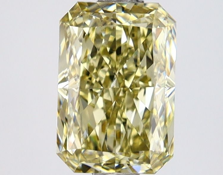 Loose Lab Diamond IGI Radiant 1.51ct Fancy Yellow VVS2: Loose Lab Diamond IGI Radiant 1.51ct Fancy Yellow VVS2 Loose Lab Diamond IGI Radiant, 1.51ct Fancy Yellow, VVS2 clarity, with excellent polish and symmetry, certified by IGI. Item Specifics: Source: T