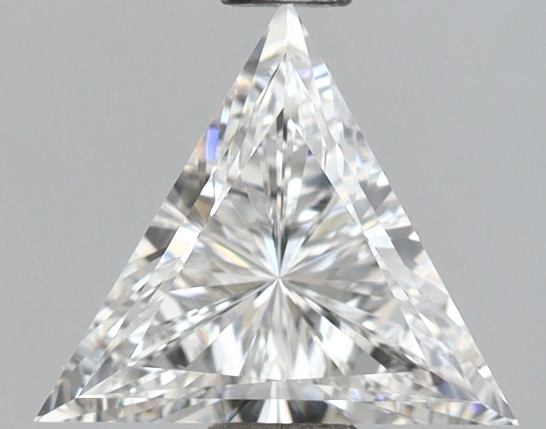 Loose Lab Diamond 1.08ct E VVS2 - IGI Triangular: Loose Lab Diamond 1.08ct E VVS2 - IGI Triangular Loose lab-created triangular diamond weighing 1.08ct, color E, clarity VVS2, with excellent polish and symmetry; certified by IGI. Item Specifics: Sour