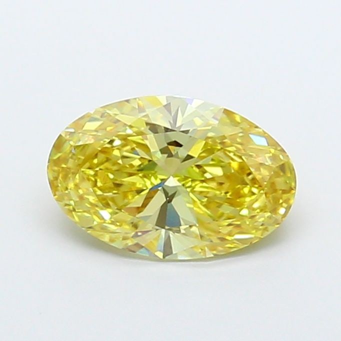 Loose Lab Diamond IGI Oval 2.4ct Fancy Intense Yellow VVS2: Loose Lab Diamond IGI Oval 2.4ct Fancy Intense Yellow VVS2 This loose lab-grown diamond is an IGI-certified 2.4ct oval with Fancy Intense Yellow color and VVS2 clarity, exhibiting excellent polish