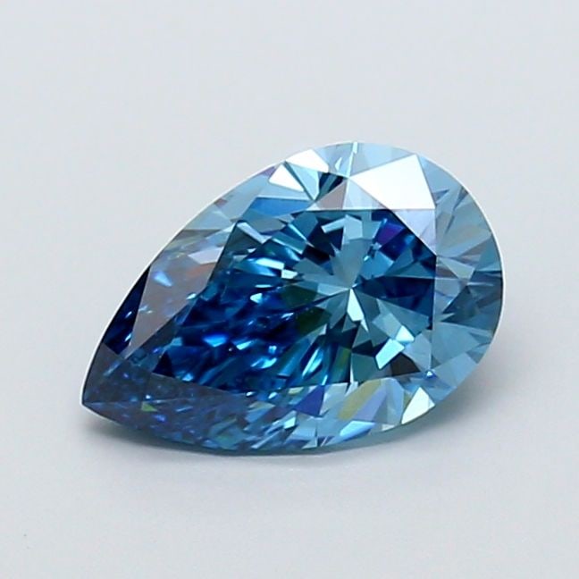 Loose Lab Diamond IGI Pear 1.64ct Fancy Vivid Blue VVS2: Loose Lab Diamond IGI Pear 1.64ct Fancy Vivid Blue VVS2 Loose Lab Diamond IGI Pear 1.64ct in Fancy Vivid Blue, VVS2 clarity, with excellent polish and symmetry, certified by IGI. Item Specifics: Sourc