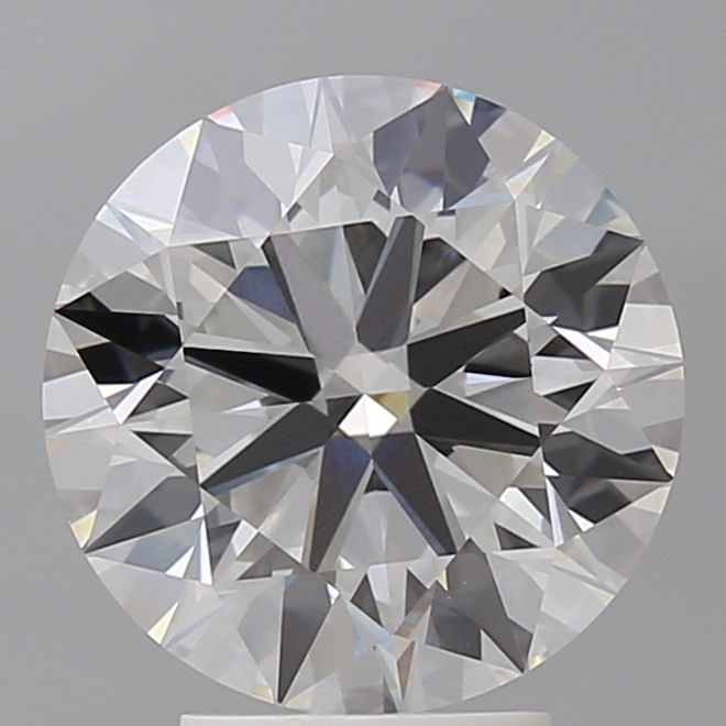 Loose Lab Diamond IGI Round 4.1ct E VVS2 - Ideal: Loose Lab Diamond IGI Round 4.1ct E VVS2 - Ideal Loose Lab Diamond, IGI certified, weighing 4.1ct, with an ideal round cut, color E, clarity VVS2, and measurements of 10.26L x 10.29W x 6.25H. Item Spe