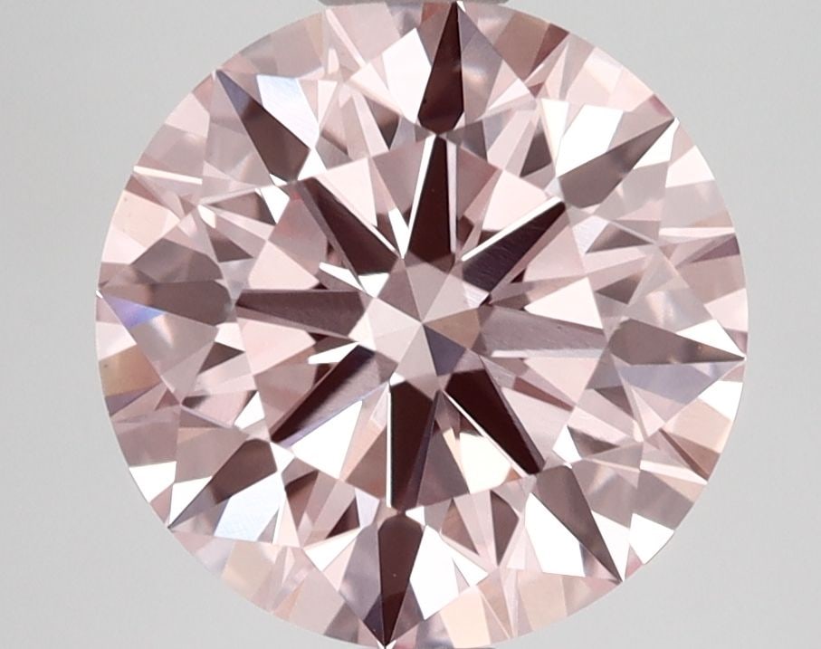 Ideal Loose Lab Diamond IGI Round 2.68ct Fancy Intense Pink VS1: Ideal Loose Lab Diamond IGI Round 2.68ct Fancy Intense Pink VS1 Ideal Loose Lab Diamond IGI Round 2.68ct Fancy Intense Pink VS1, boasts excellent cut, polish, and symmetry, IGI certified, with