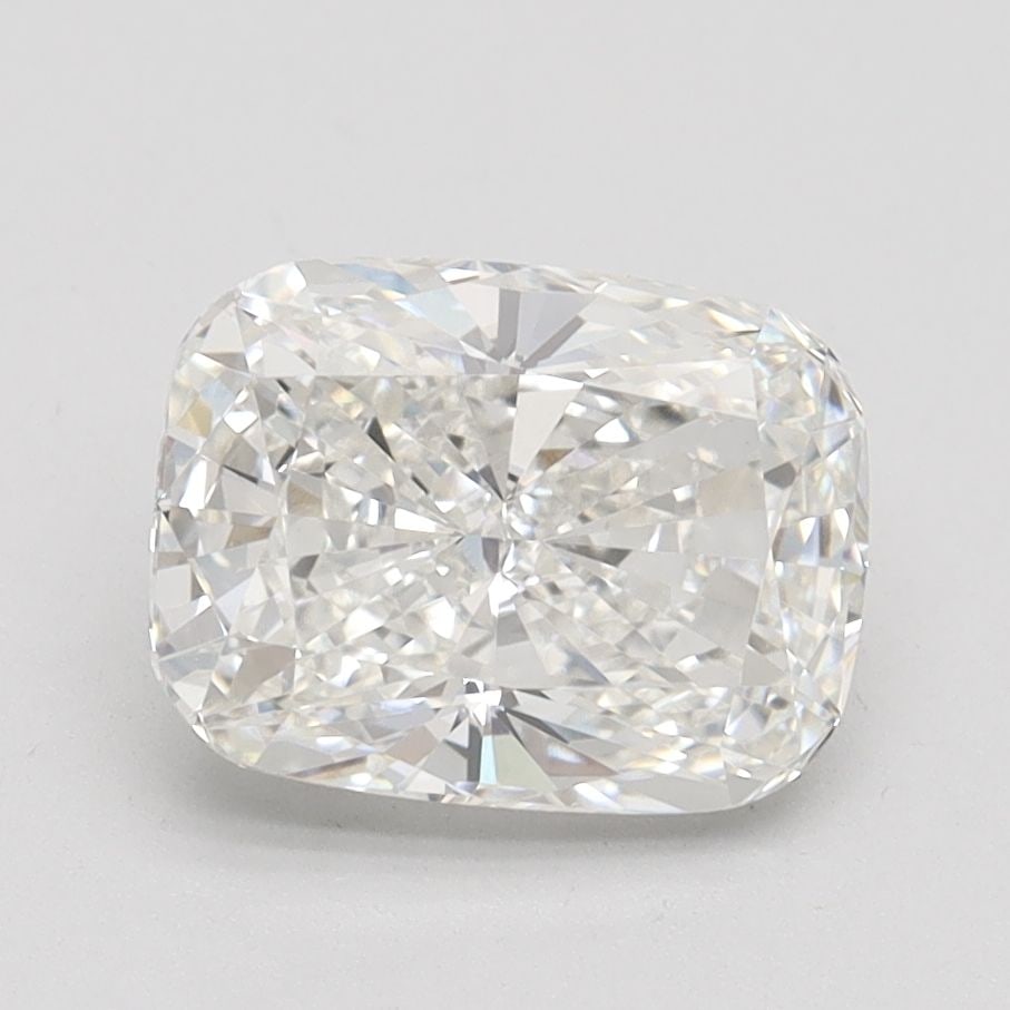 Loose Lab Diamond IGI Cushion Brilliant 2.09ct G VVS2: Loose Lab Diamond IGI Cushion Brilliant 2.09ct G VVS2 Loose Lab Diamond IGI Cushion Brilliant, 2.09ct, Color G, Clarity VVS2, Polish EX, Symmetry EX, measuring 8.76L x 6.59W x 4.4H, certified by IGI.