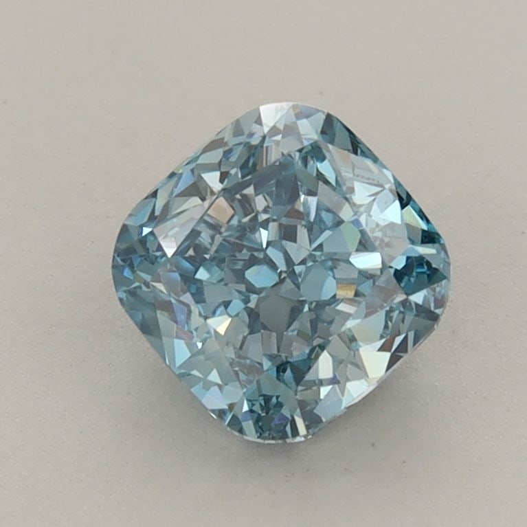 IGI Loose Lab Diamond Cushion Modified 1.34ct Fancy Vivid Blue VS1: IGI Loose Lab Diamond Cushion Modified 1.34ct Fancy Vivid Blue VS1 IGI Loose Lab Diamond Cushion Modified, 1.34ct, Fancy Vivid Blue, Clarity VS1, Polish VG, Symmetry VG, measuring 5.99L x 5.99W x 4.05