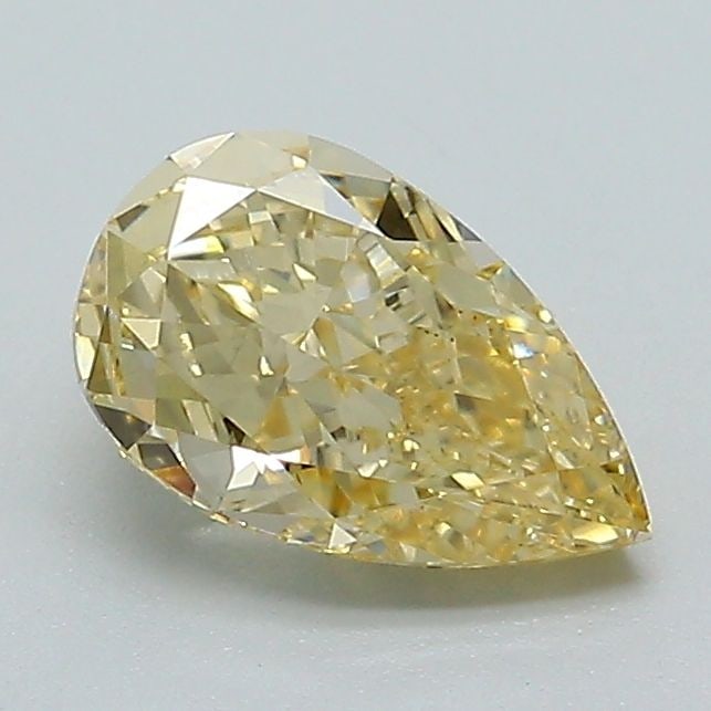 Loose Lab Diamond IGI Pear 1.03ct Fancy Intense Yellow VVS2 (1 of 1)