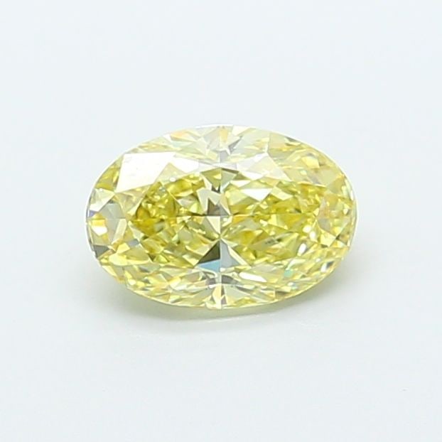Loose Lab Diamond IGI Oval 1.2ct Fancy Yellow VS2: Loose Lab Diamond IGI Oval 1.2ct Fancy Yellow VS2 Loose Lab Diamond, IGI certified, 1.20ct, Fancy Yellow, VS2 clarity, with EX polish and VG symmetry, measuring 8.06L x 5.43W x 3.73H. Item Specifics: