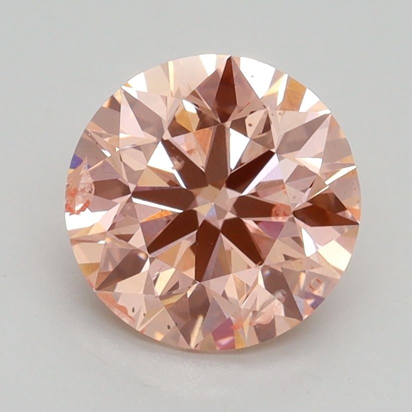 Loose Lab Diamond IGI Round 1.87ct Fancy Intense Pink SI2: Loose Lab Diamond IGI Round 1.87ct Fancy Intense Pink SI2 Loose lab-grown diamond certified by IGI, weighing 1.87ct in a round cut, with a fancy intense pink color, SI2 clarity, and excellent polish a