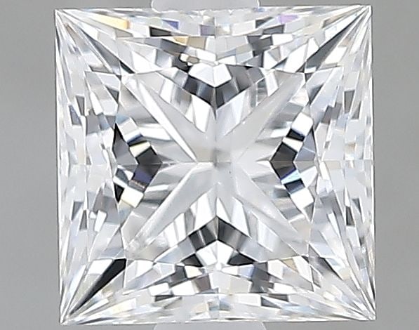 GIA 1.15ct Princess E VVS2 - Loose Lab Diamond: GIA 1.15ct Princess E VVS2 - Loose Lab Diamond Loose lab diamond weighing 1.15 carats in a princess cut with E color and VVS2 clarity, featuring excellent polish and symmetry; certified by GIA. Item S