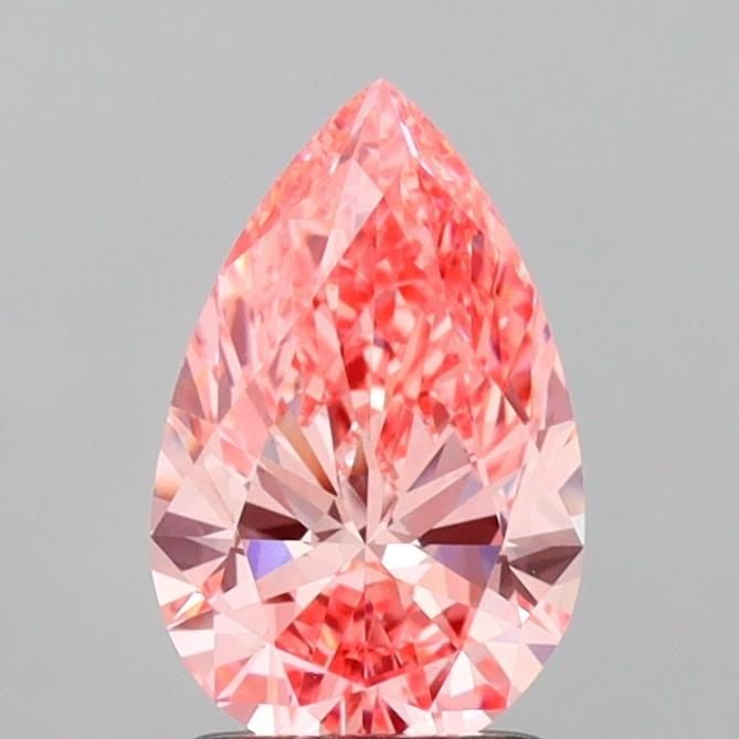 Loose Lab Diamond IGI Pear 1.5ct Fancy Vivid Pink VS1: Loose Lab Diamond IGI Pear 1.5ct Fancy Vivid Pink VS1 Loose Lab Diamond, 1.5ct, IGI certified, featuring a Fancy Vivid Pink color, VS1 clarity, and excellent polish and symmetry. Item Specifics: Sourc