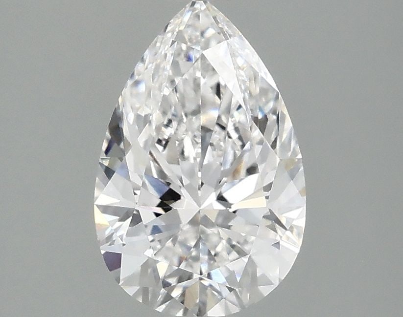 Loose Lab Diamond IGI Pear 1.57ct D VVS2: Loose Lab Diamond IGI Pear 1.57ct D VVS2 Loose lab diamond IGI Certified, pear cut, 1.57ct, color D, clarity VVS2, with excellent polish and symmetry. Measurements are 9.86L x 6.47W x 4.07H. Item Spec