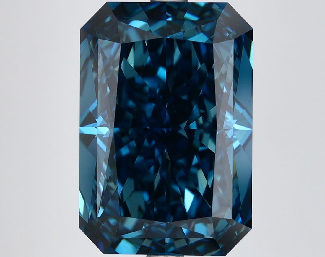 Loose Lab Diamond 2.69ct Fancy Intense Blue VS1 - IGI Round Ideal: Loose Lab Diamond 2.69ct Fancy Intense Blue VS1 - IGI Round Ideal Loose Lab Diamond IGI Round, 2.69ct, color Fancy Intense Blue, clarity VS1, featuring excellent polish and symmetry, certified by IGI.