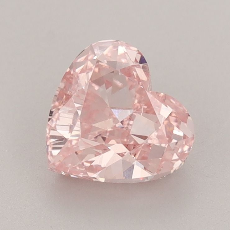 IGI Loose Lab Diamond Heart 1.23ct Fancy Intense Pink VVS2: IGI Loose Lab Diamond Heart 1.23ct Fancy Intense Pink VVS2 The IGI-certified 1.23ct heart-shaped Loose Lab Diamond showcases a Fancy Intense Pink color, VVS2 clarity, and measures 6.46L x 6.82W x 3.7H