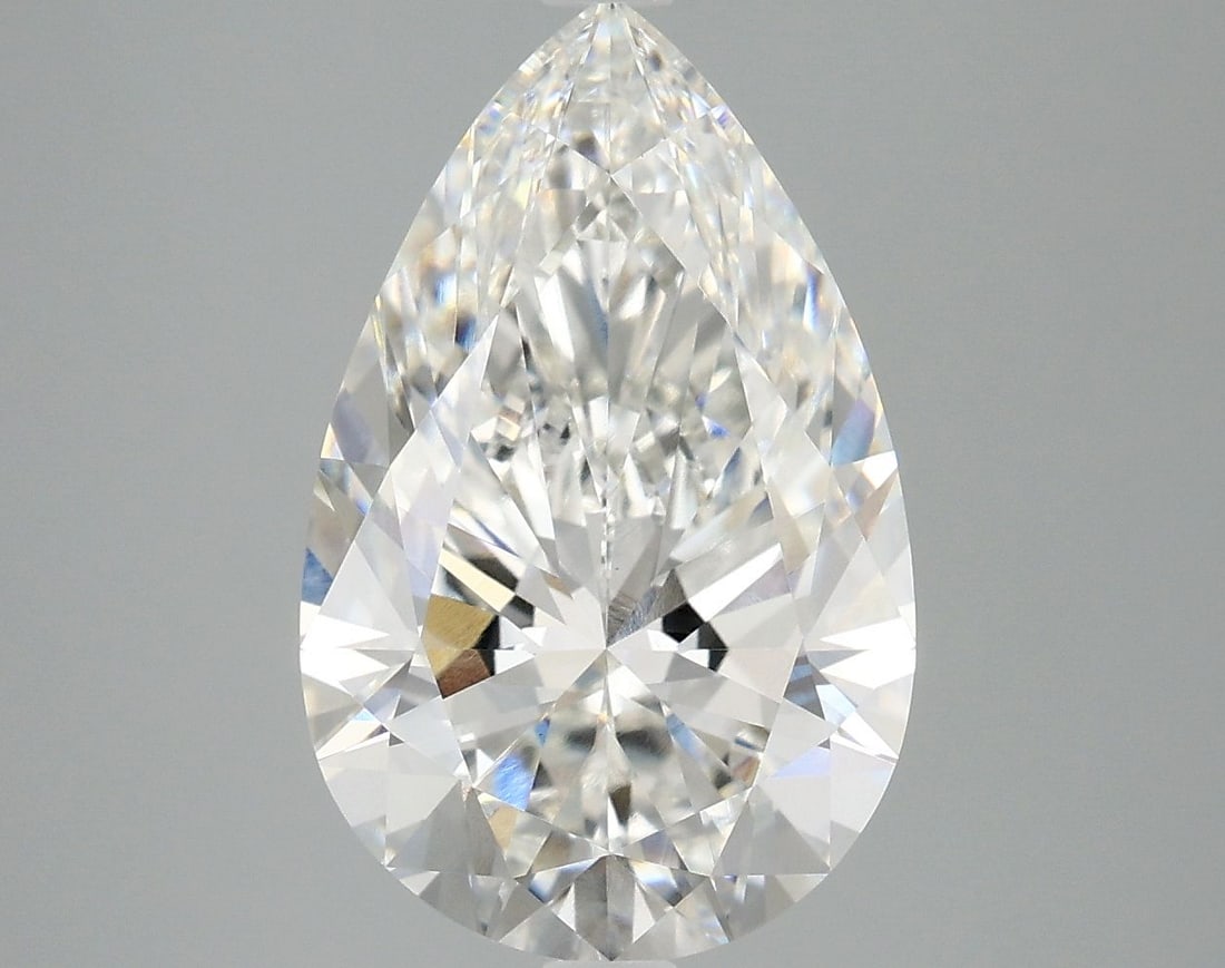 Loose Lab Diamond IGI Pear 4.8ct F VS1 (1 of 1)