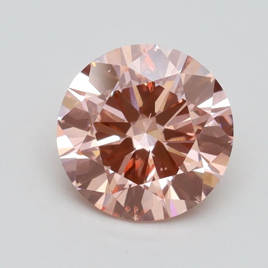 Loose Lab Diamond IGI Round 1.87ct Fancy Intense Pink SI2: Loose Lab Diamond IGI Round 1.87ct Fancy Intense Pink SI2 Loose Lab Diamond IGI Round, 1.87ct, Fancy Intense Pink, SI2 clarity, with EX polish and symmetry, measuring 8.04L x 8.09W x 4.7H, certified b