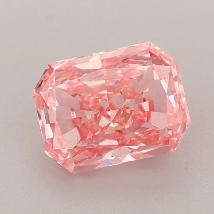 Loose Lab Diamond IGI Radiant 1.01ct Fancy Vivid Pink SI1: Loose Lab Diamond IGI Radiant 1.01ct Fancy Vivid Pink SI1 Loose lab-grown diamond Radiant cut, 1.01ct, Fancy Vivid Pink color, SI1 clarity, with very good polish and symmetry. Certified by IGI. Item S