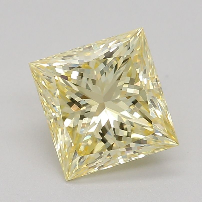 Loose Lab Diamond IGI Princess 1.02ct Fancy Intense Yellow VS1: Loose Lab Diamond IGI Princess 1.02ct Fancy Intense Yellow VS1 Loose Lab Diamond IGI Princess 1.02ct Fancy Intense Yellow VS1, polished to good standards, measures 5.7L x 5.48W x 4.0H, certified by IG