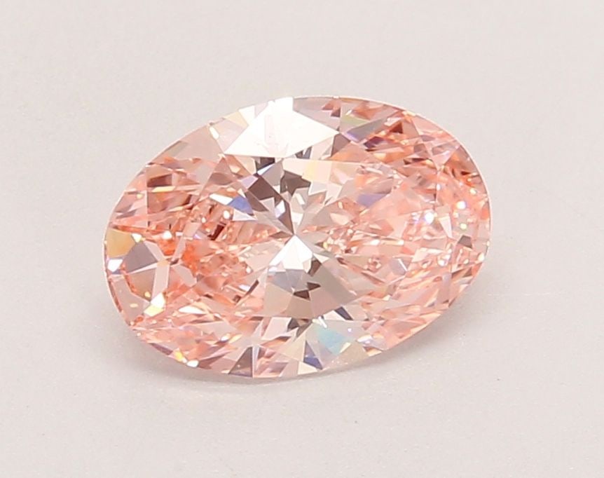 Loose Lab Diamond IGI Oval 1.34ct Fancy Vivid Pink VS1: Loose Lab Diamond IGI Oval 1.34ct Fancy Vivid Pink VS1 This loose lab-grown diamond is 1.34ct with a Fancy Vivid Pink color and VS1 clarity, IGI certified, measuring 8.83L X 6.18W X 3.87H. Item Specif