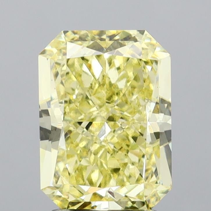Loose Lab Diamond IGI Radiant 3.04ct Fancy Intense Yellow VS1: Loose Lab Diamond IGI Radiant 3.04ct Fancy Intense Yellow VS1 Loose Lab Diamond IGI Radiant 3.04ct Fancy Intense Yellow VS1 featuring very good symmetry and excellent polish, measuring 9.8L x 7.06W x