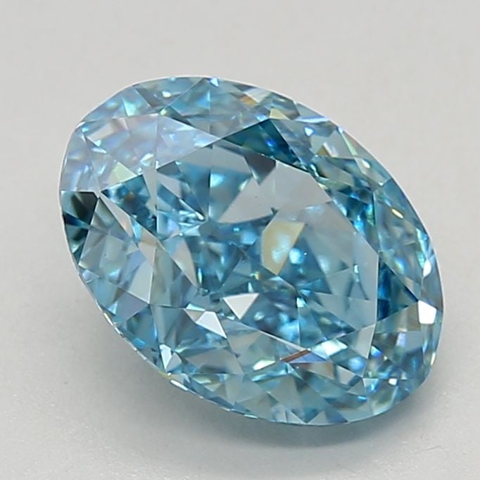 IGI Oval 4.02ct Fancy Vivid Blue VS1 - Loose Diamond: IGI Oval 4.02ct Fancy Vivid Blue VS1 - Loose Diamond IGI Oval 4.02ct Fancy Vivid Blue VS1 diamond with excellent polish and symmetry, measuring 11.34L x 8.14W x 5.62H, certified by IGI. Item Specifics