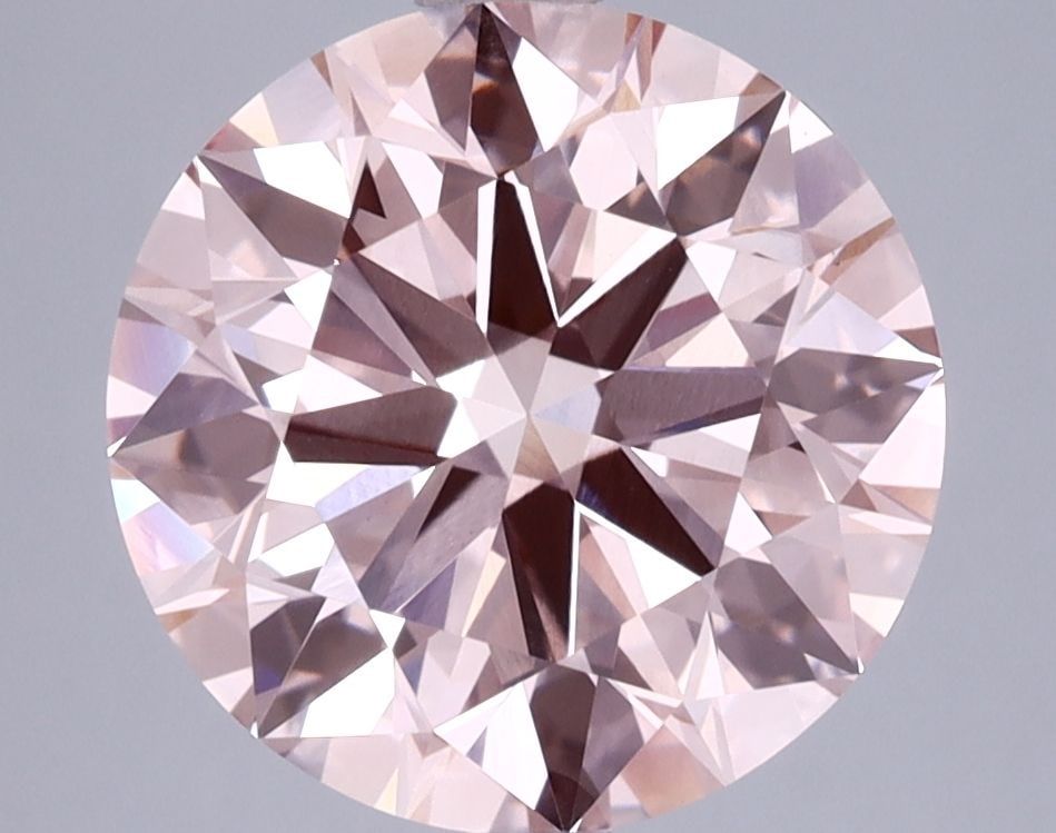 Ideal Loose Lab Diamond IGI Round 4.16ct Fancy Intense Pink VS1: Ideal Loose Lab Diamond IGI Round 4.16ct Fancy Intense Pink VS1 This ideal loose lab-grown round diamond has a carat weight of 4.16, with fancy intense pink color and VS1 clarity, certified by IGI. It